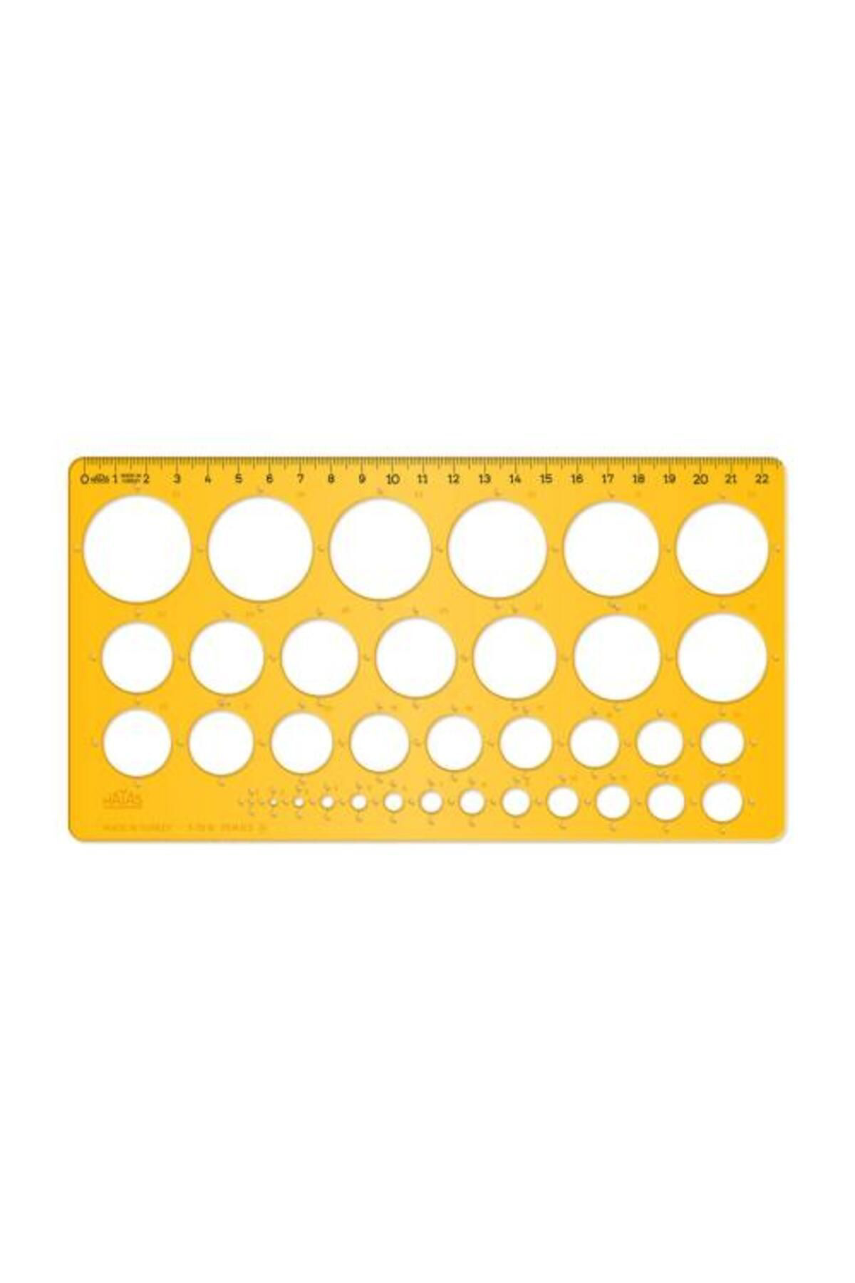 /02271 DAİRE ŞABLONU 1-35 MM