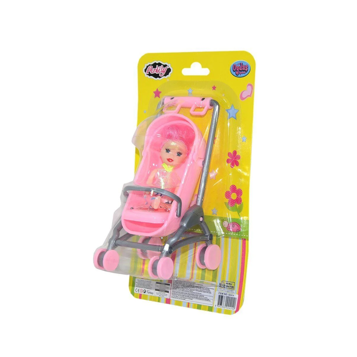 02424 Oydaş, Anlily Pusetli Bebek / Kartela / +3 yaş Fiyatı, Yorumları ve Özellikleri