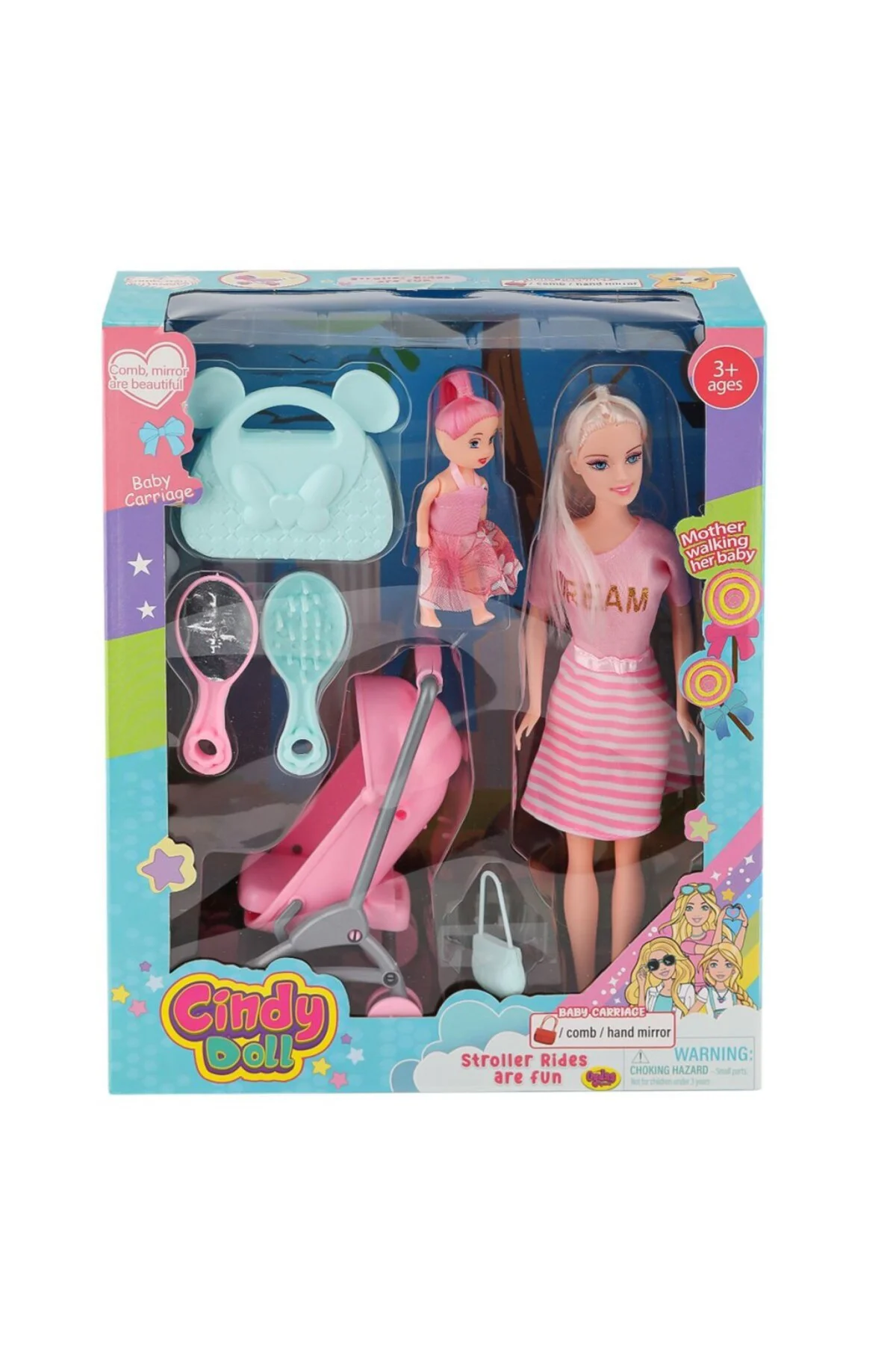 02426 Anlily Pusetli Bebek -Oyuncak
