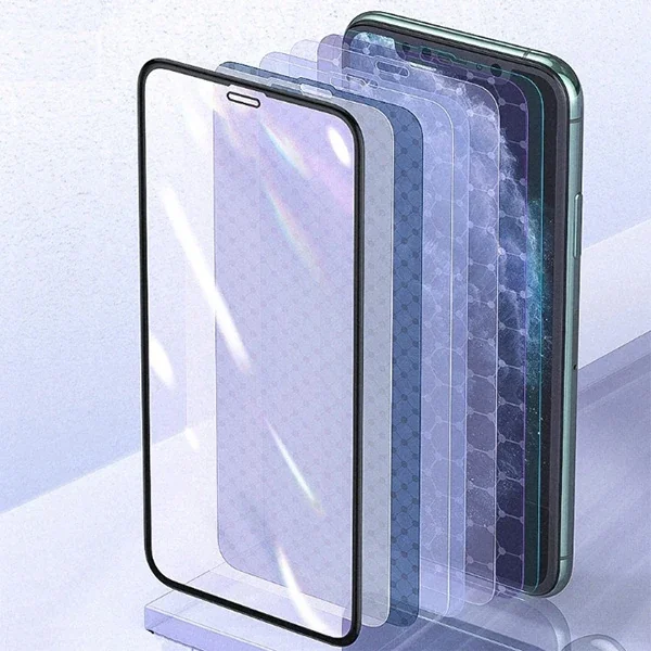 0,25 mm 3D Kavisli iPhone 11 Pro / XS / X Kırılmaz Cam Ekran Koruyucu - %99 Şeffaflık Ultra Dayanıklı