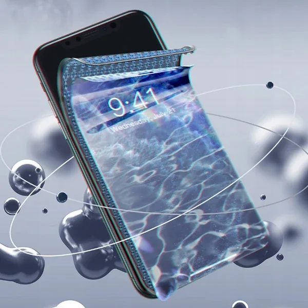 0,25 mm 3D Kavisli iPhone 11 Pro / XS / X Kırılmaz Cam Ekran Koruyucu - %99 Şeffaflık Ultra Dayanıklı
