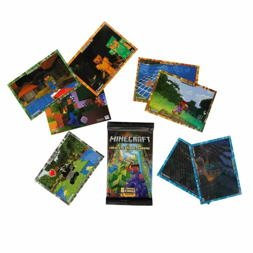 0269 Minecraft Trading Card 8'li 0269 Minecraft Trading Card 8'li