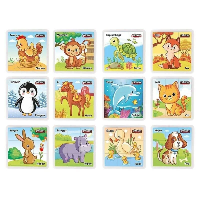 03 355 ANIMAL SERIES PUZZLE SET Fiyatı, Yorumları ve Özellikleri