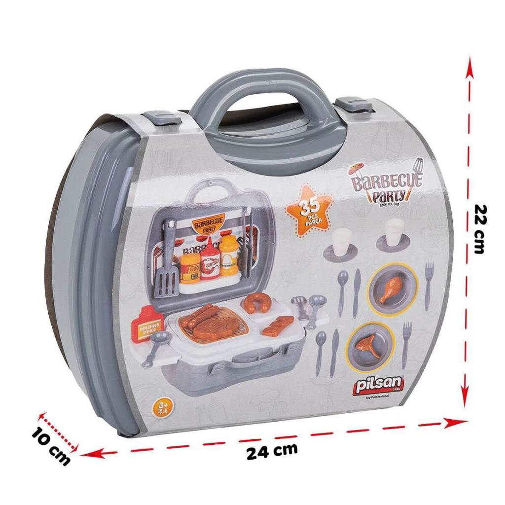 03 368 Çantalı Barbekü Seti