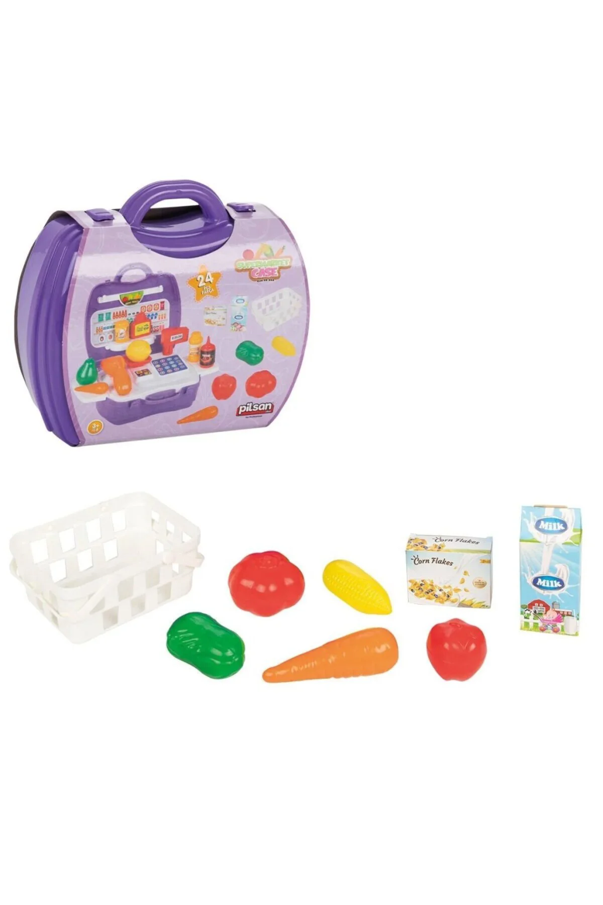 03 563 Çantalı Market Seti -NessiWorld Oyuncak