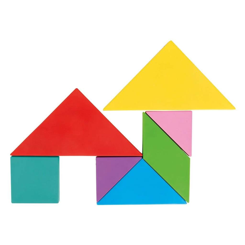 03 569 Ahşap Manyetik Tangram -Oyuncak