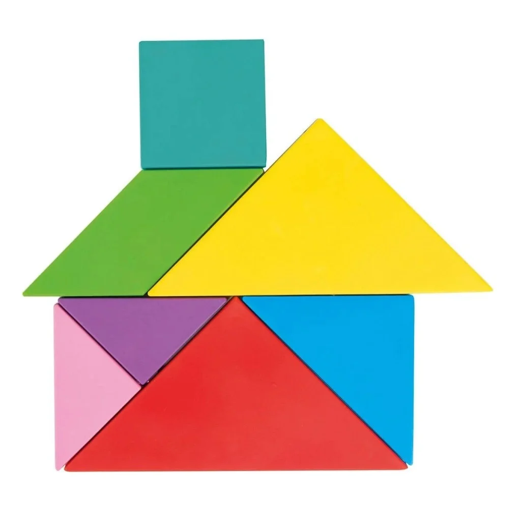 03 569 Ahşap Manyetik Tangram - Oyuncak