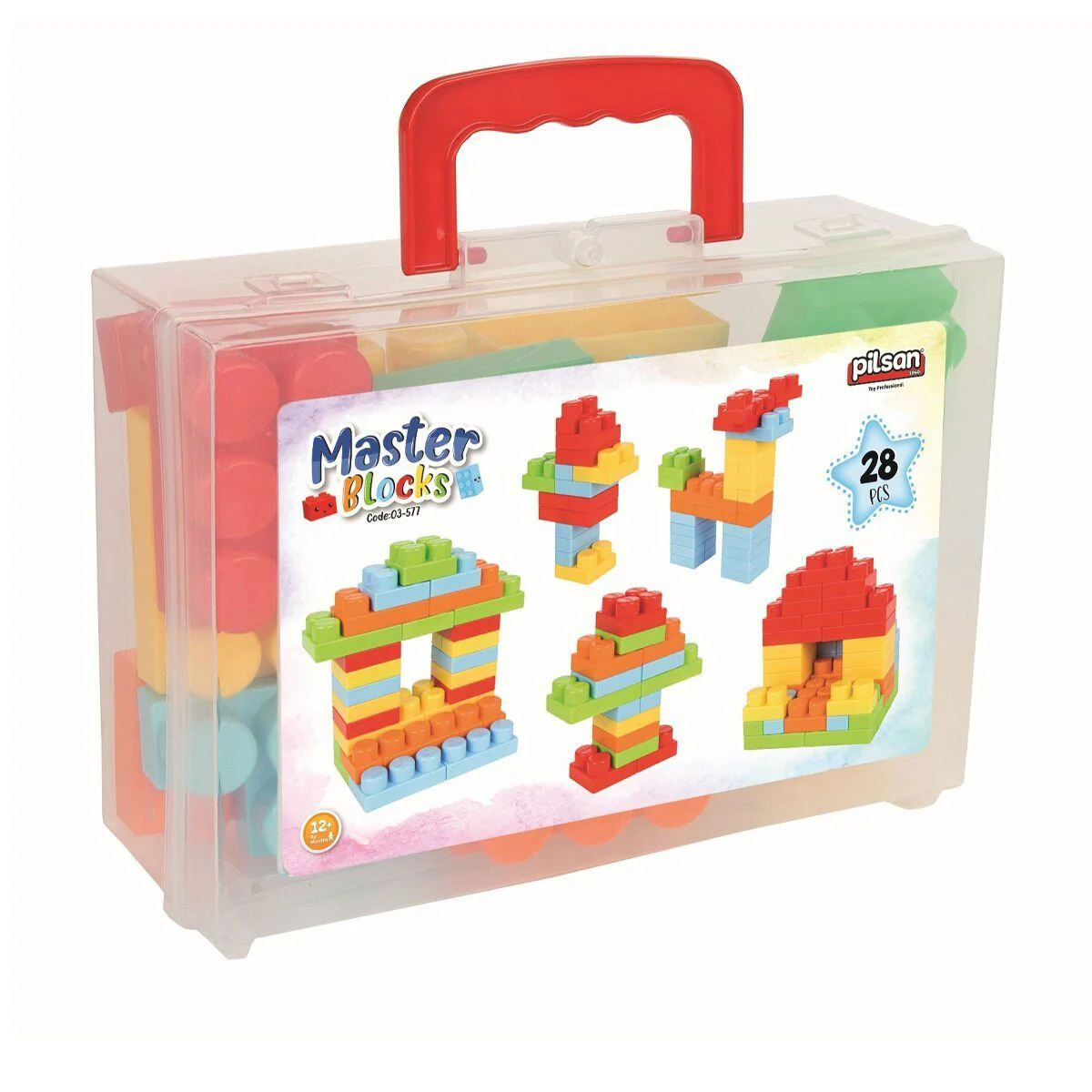 03 577 Master Bloklar 28 Parça Çantalı -Pilsan Oyuncak Fiyatı, Yorumları ve Özellikleri
