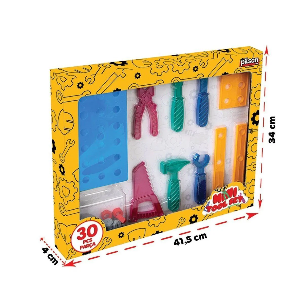 03 651 Mini Tamir Seti -Pilsan Oyuncak Fiyatı, Yorumları ve Özellikleri