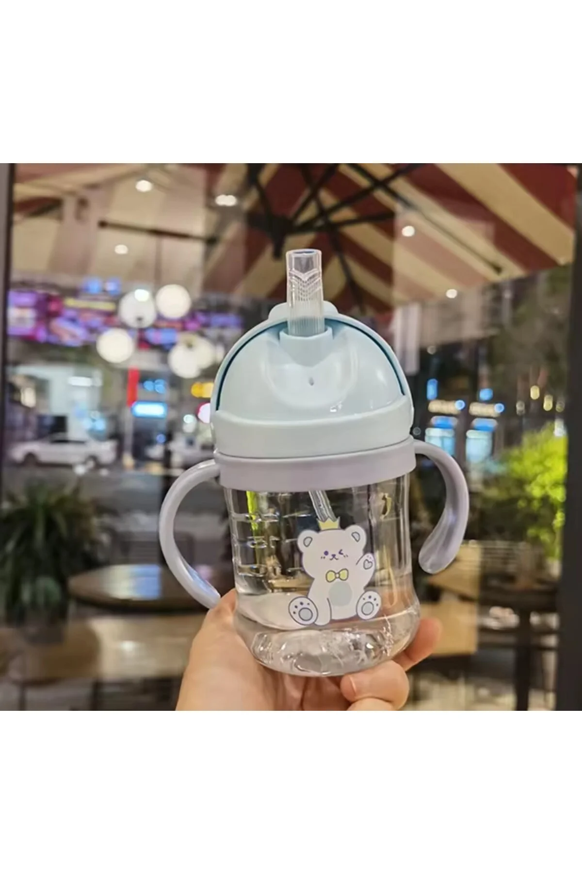 0–3 Yaş Akıtmayan Sert Plastik Bebek Suluk - Yatarak İçilebilen B