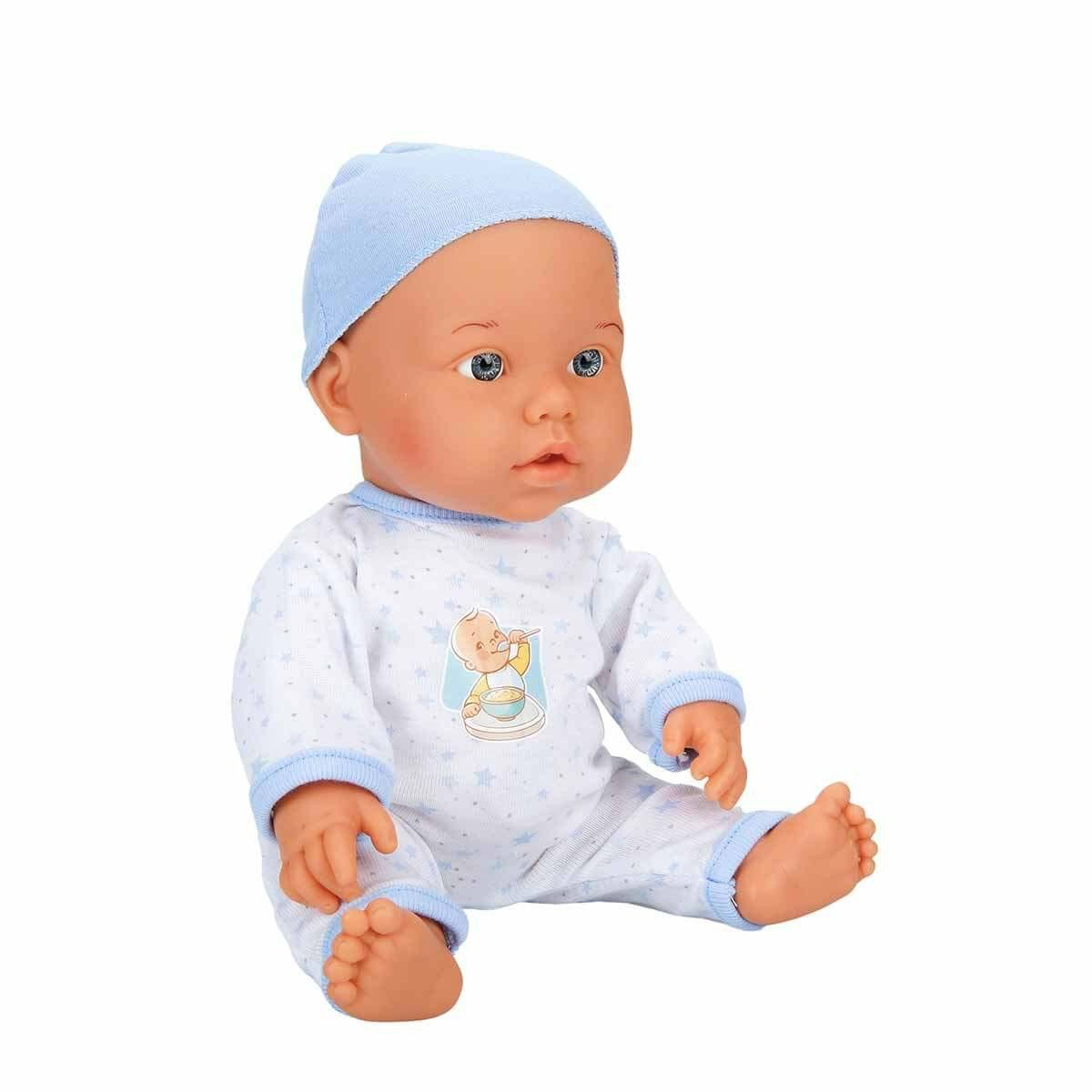 030021 Sunman, Bebelou Yemek Zamanı Sesli Bebek Seti 35 cm / +3 y