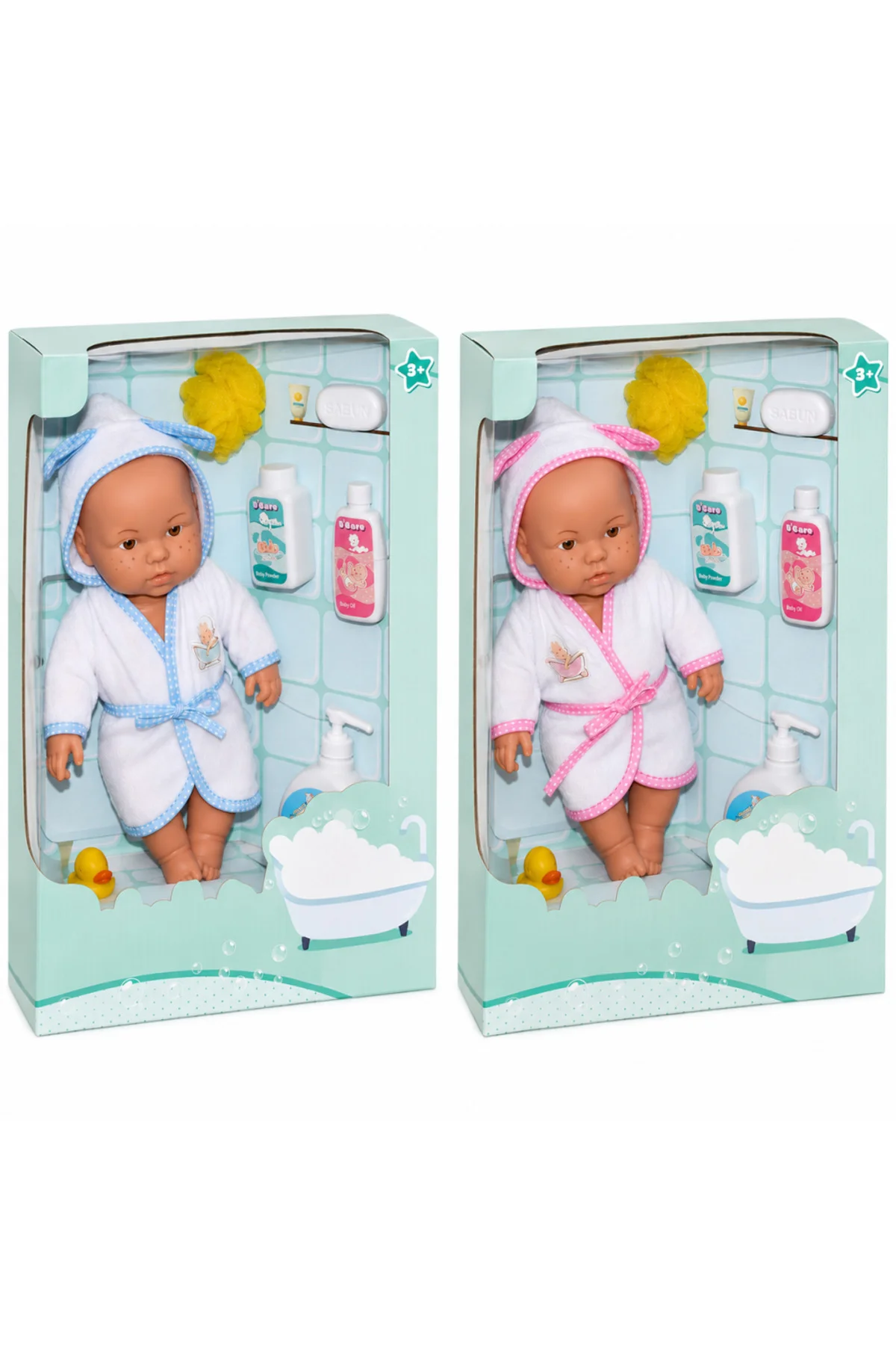030031 NessiWorld Banyo Zamanı Bebek Seti, 35 cm / +3 yaş adet fiyatıdır 030031 NessiWorld Banyo Zamanı Bebek Seti, 35 cm / +3 yaş adet fiyatıdır
