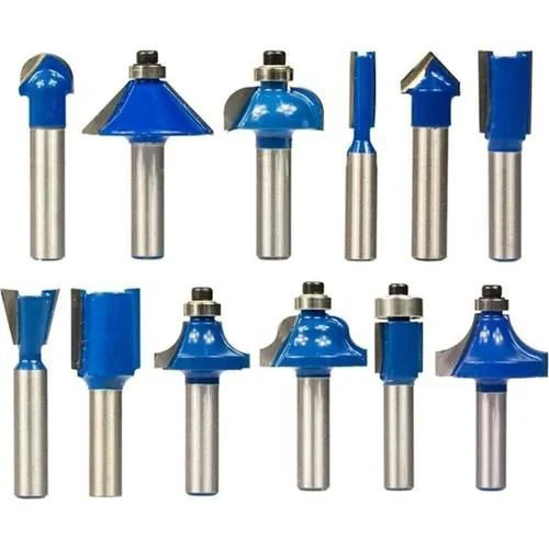 03039 8 mm 12 Parça Ahşap Freze Uç Seti 03039 8 mm 12 Parça Ahşap Freze Uç Seti