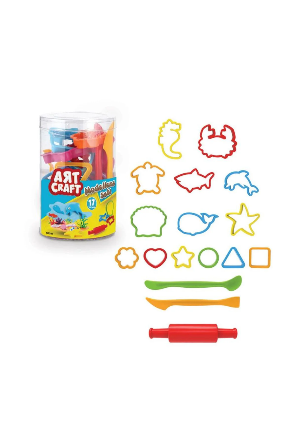 03291 Art Craft Modelleme Seti 17 Parça -Dede 03291 Art Craft Modelleme Seti 17 Parça -Dede
