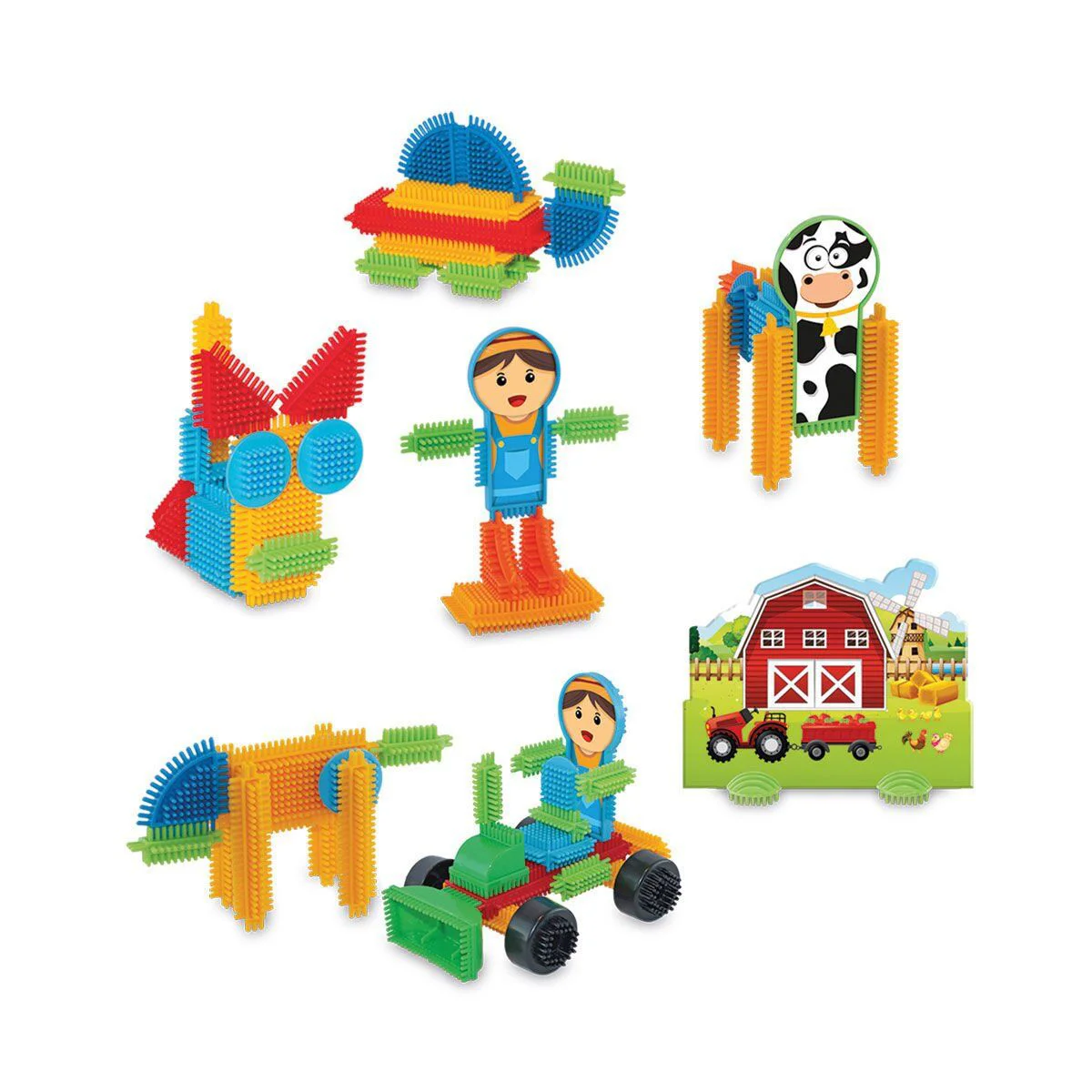 03312 KAKTÜS BLOKLAR ÇİFTLİK 75PCS Fiyatı, Yorumları ve Özellikleri