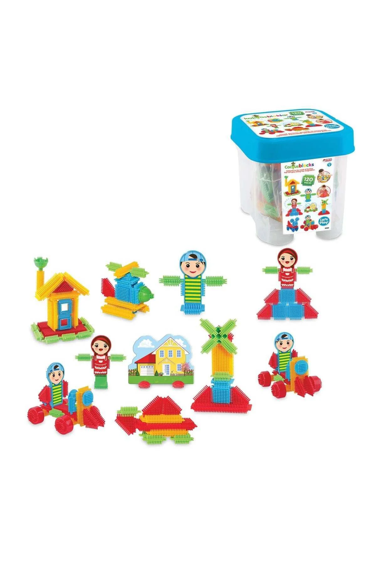 03324 Kaktüs Bloklar Koca 120Pcs
