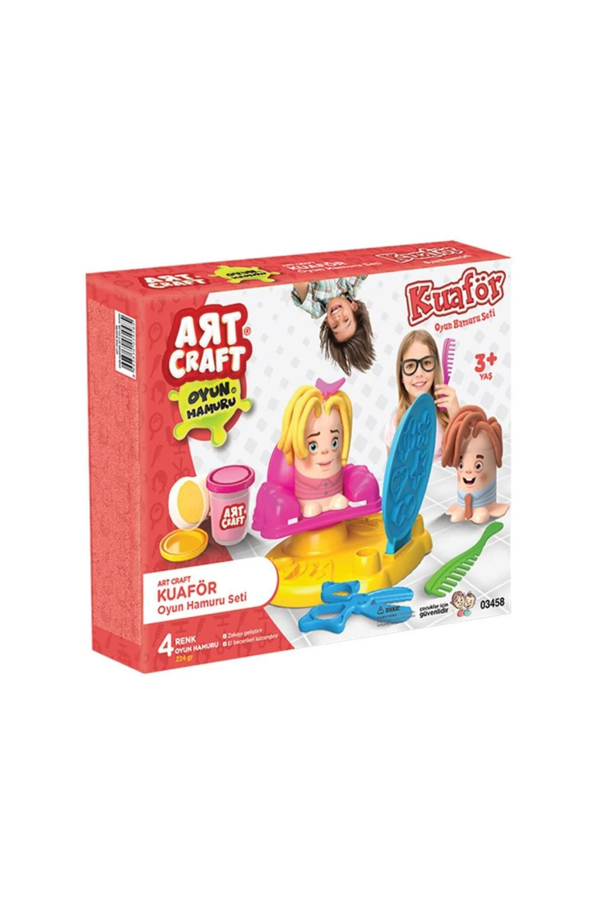 03458 KUAFÖR OYUN HAMUR SET