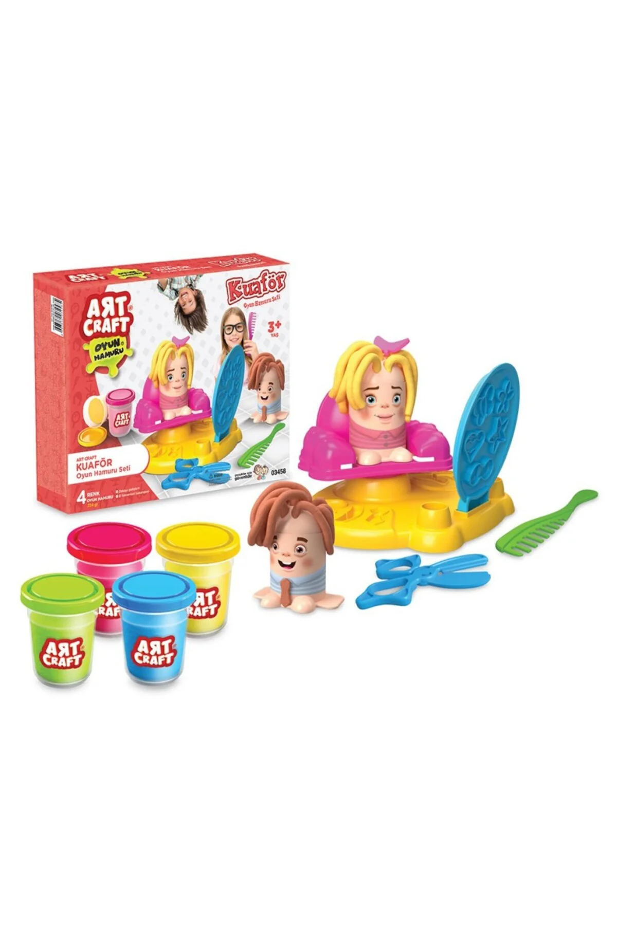 03458 KUAFÖR OYUN HAMUR SET