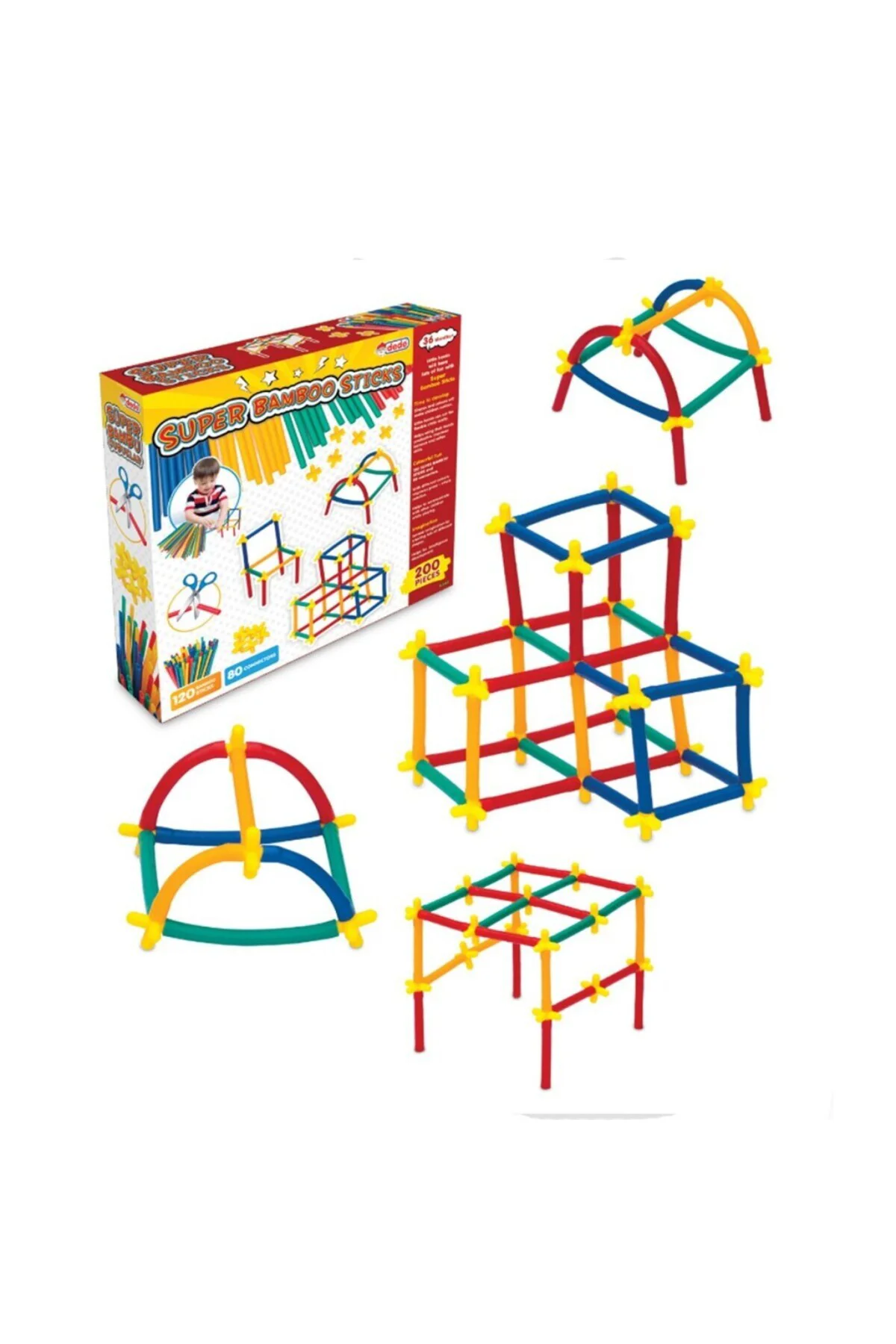03461 SÜPER BAMBU ÇUBUKLAR 200 PARÇA