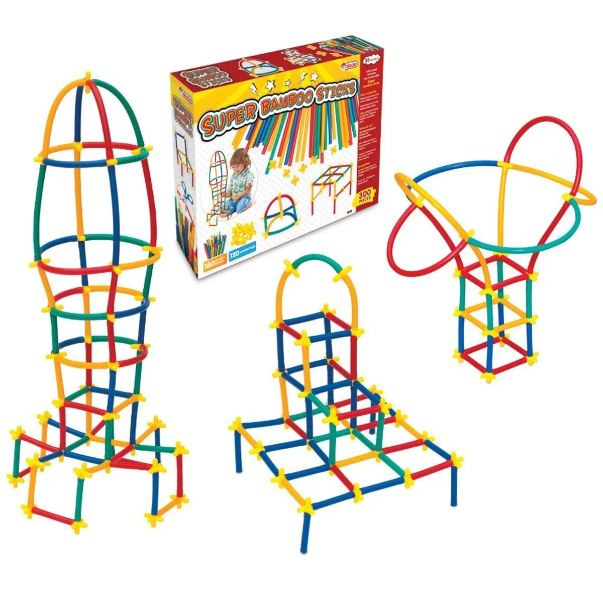 03462 , Süper Bambu Çubuklar - 300 Parça / +3 yaş
