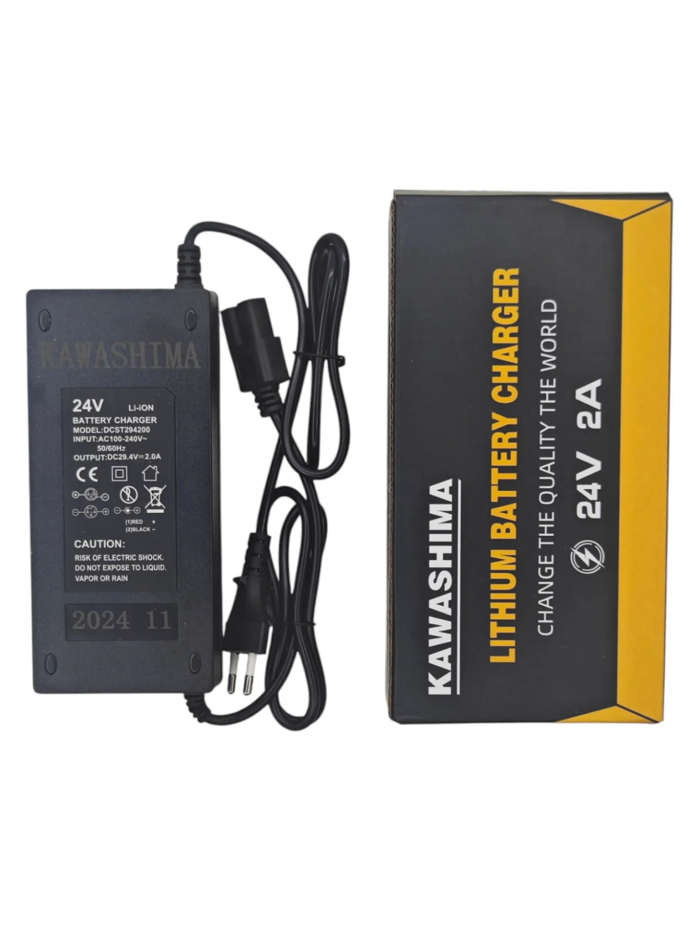 03516   Kawashima 24V 2A Akü Şarj Adaptörü