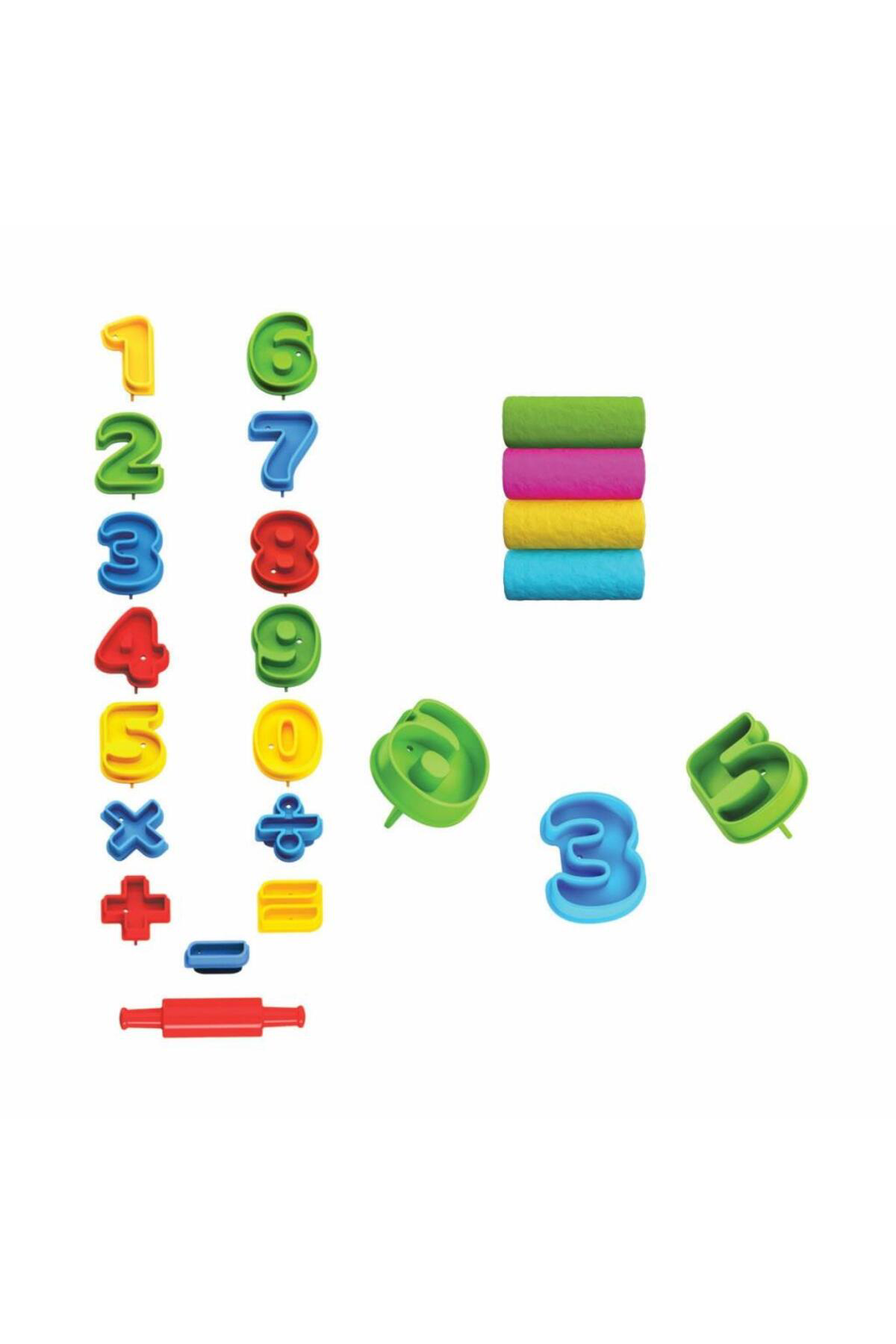 Nessiworld 03552 3D Rakamlar Hamur Set 200 Gr  -Dede