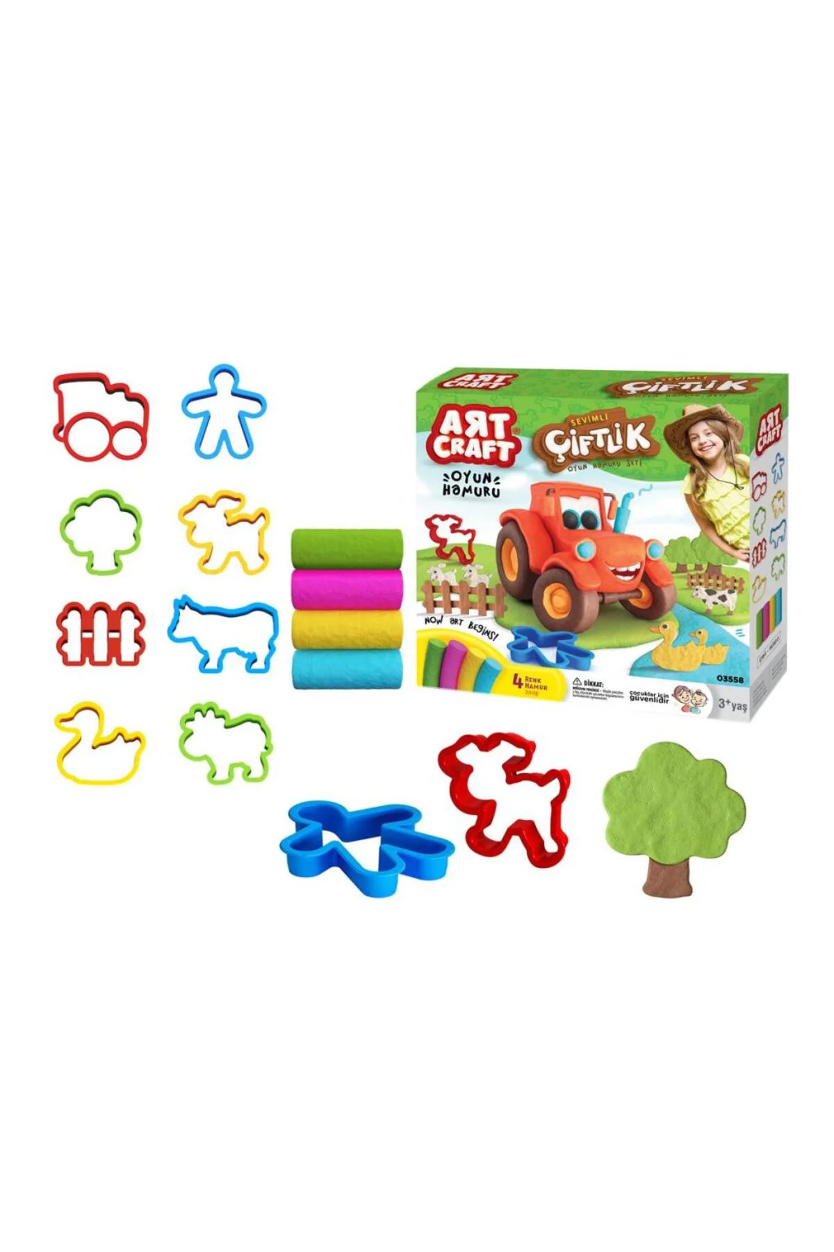03558 ÇİFTLİK HAMUR SET 200GR