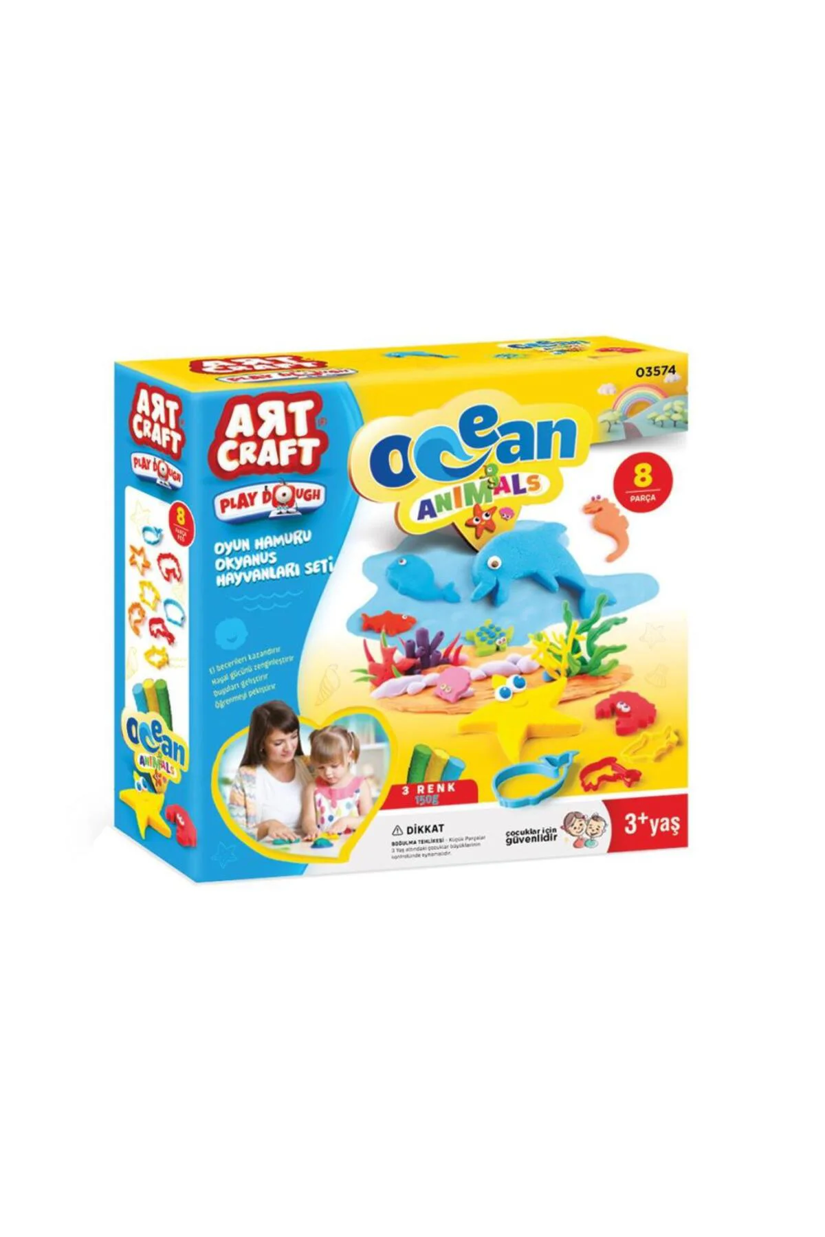 03574 OKYANUS HAY.SETİ OYUN HAMURU