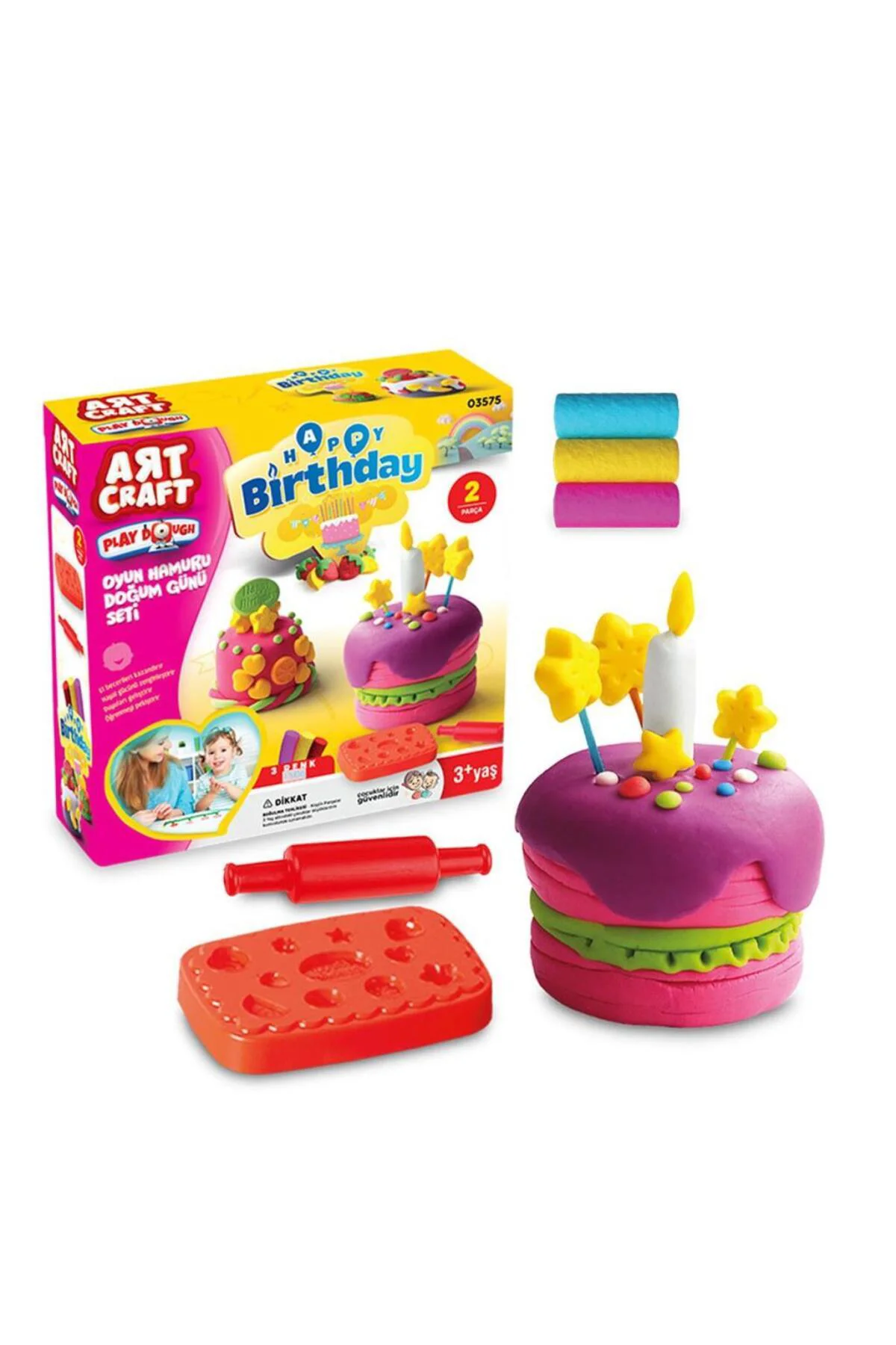 03575 DOĞUM GÜNÜ OYUN HAMURU 150 GR.