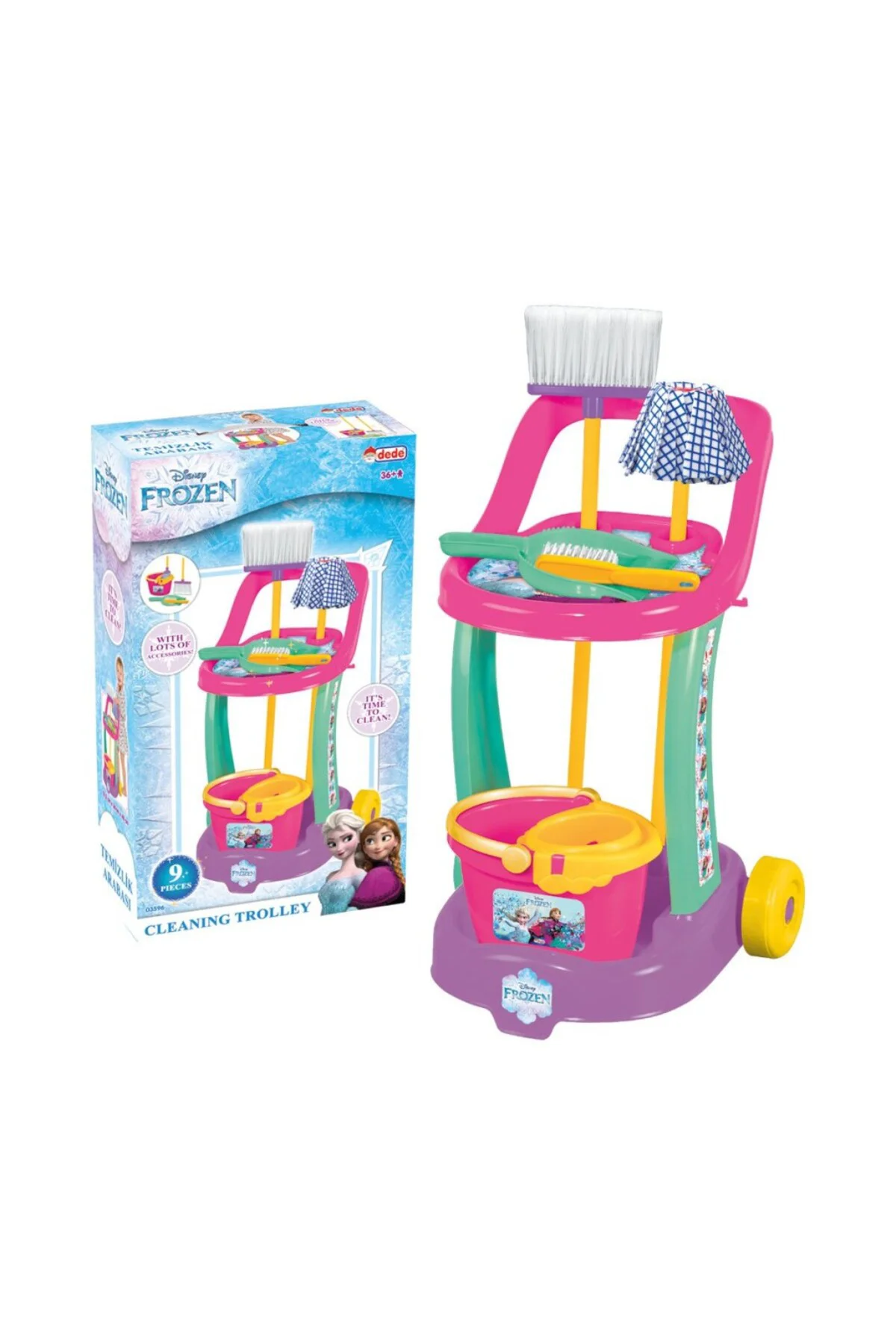 03596 FROZEN TEMİZLİK ARABASI