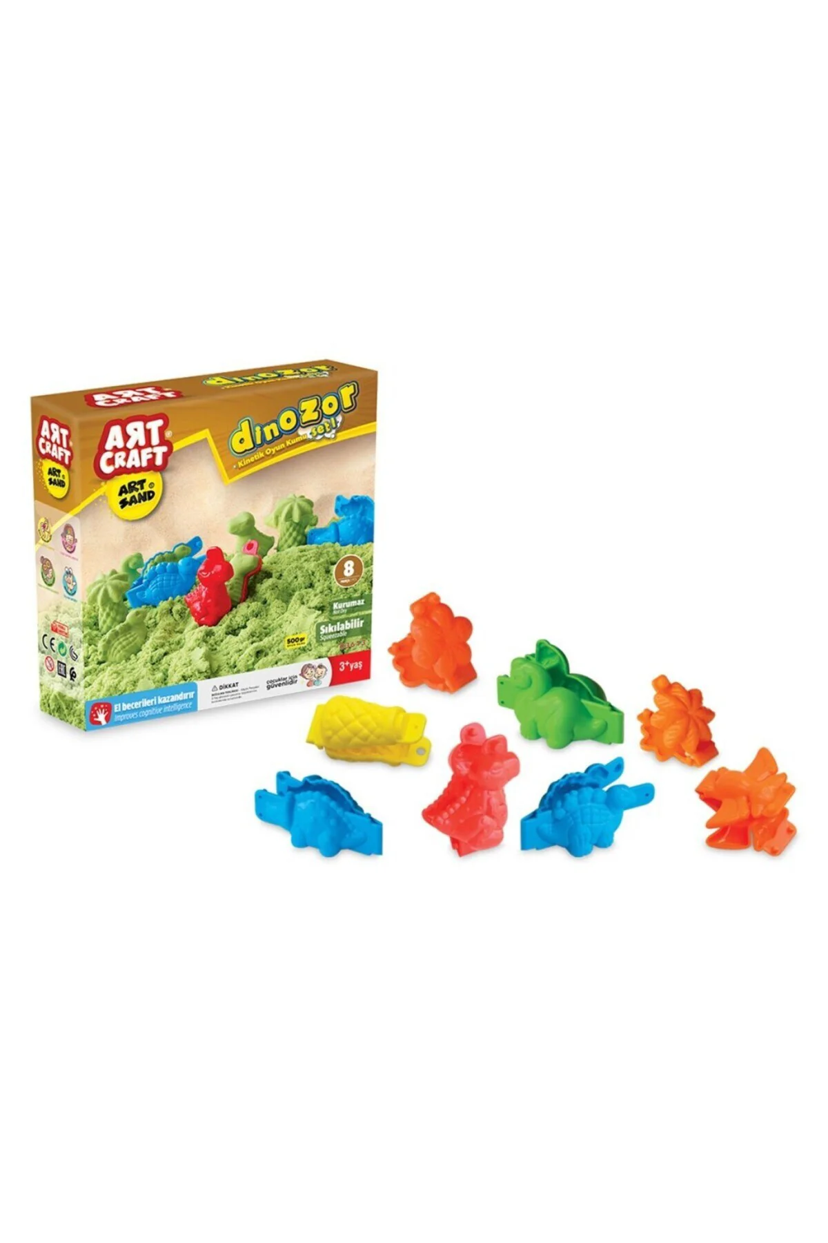 03613 DİNAZOR KUMSETİ 500 GR ARTSAND 03613 DİNAZOR KUMSETİ 500 GR ARTSAND