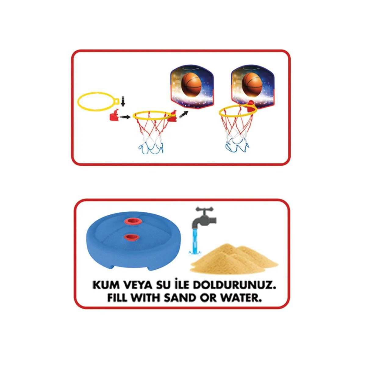 03650 Küçük Ayaklı Basketbol Potası -Fent Fiyatı, Yorumları ve Özellikleri