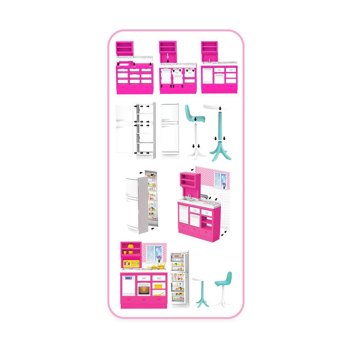 03665 Dede, Linda'nın Mutfağı Oyun Seti