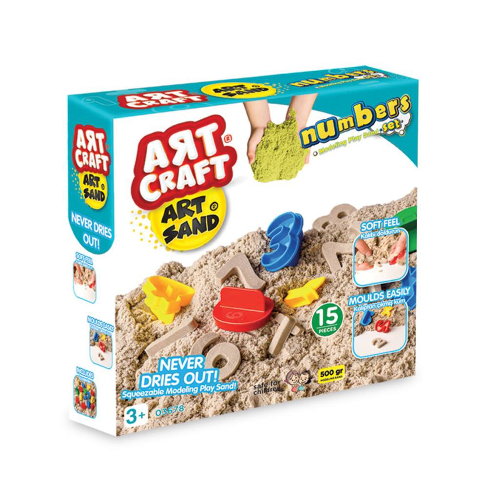Just Cheap Store 03678 500Gr Artstand Numaralar Kum Set