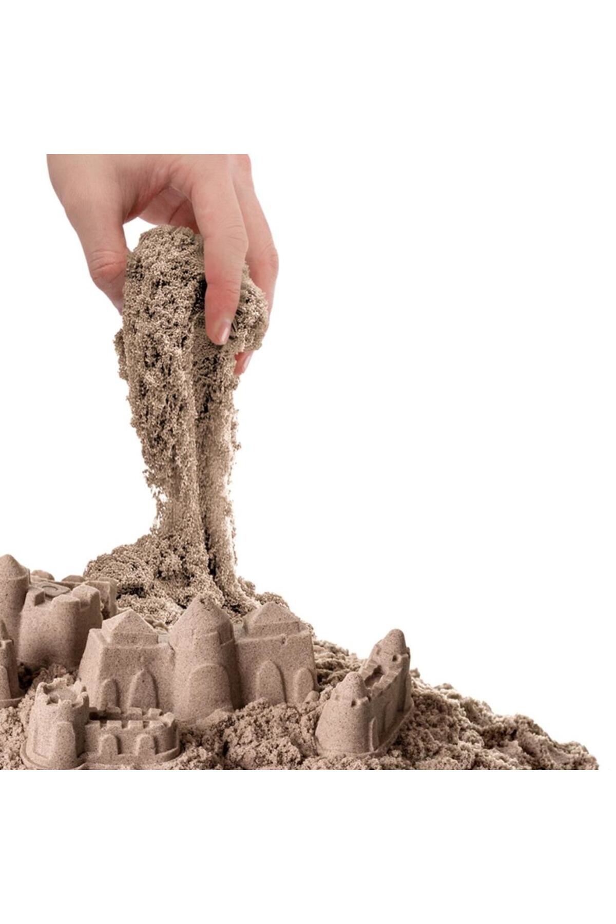 Nessiworld 03685 Aksesuarlı Naturel Kinetik Oyun Kumu 500 Gr