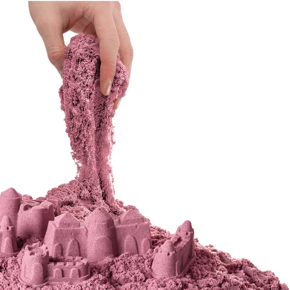 03688 , Aksesuarlı Pembe Kinetik Oyun Kumu 500 gr - Görsel 2