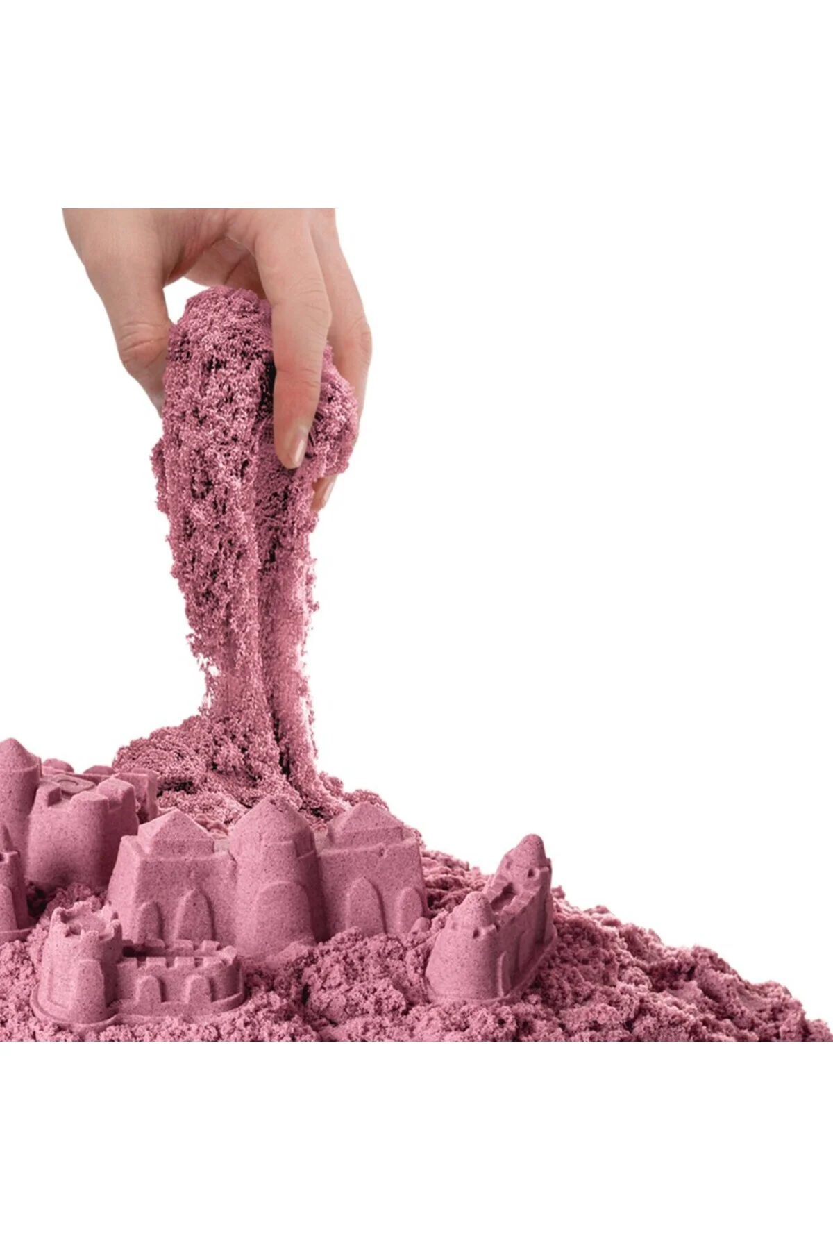 03693 AKSESUARLI PEMBE KİNETİK OYUN KUMU 1000 GR