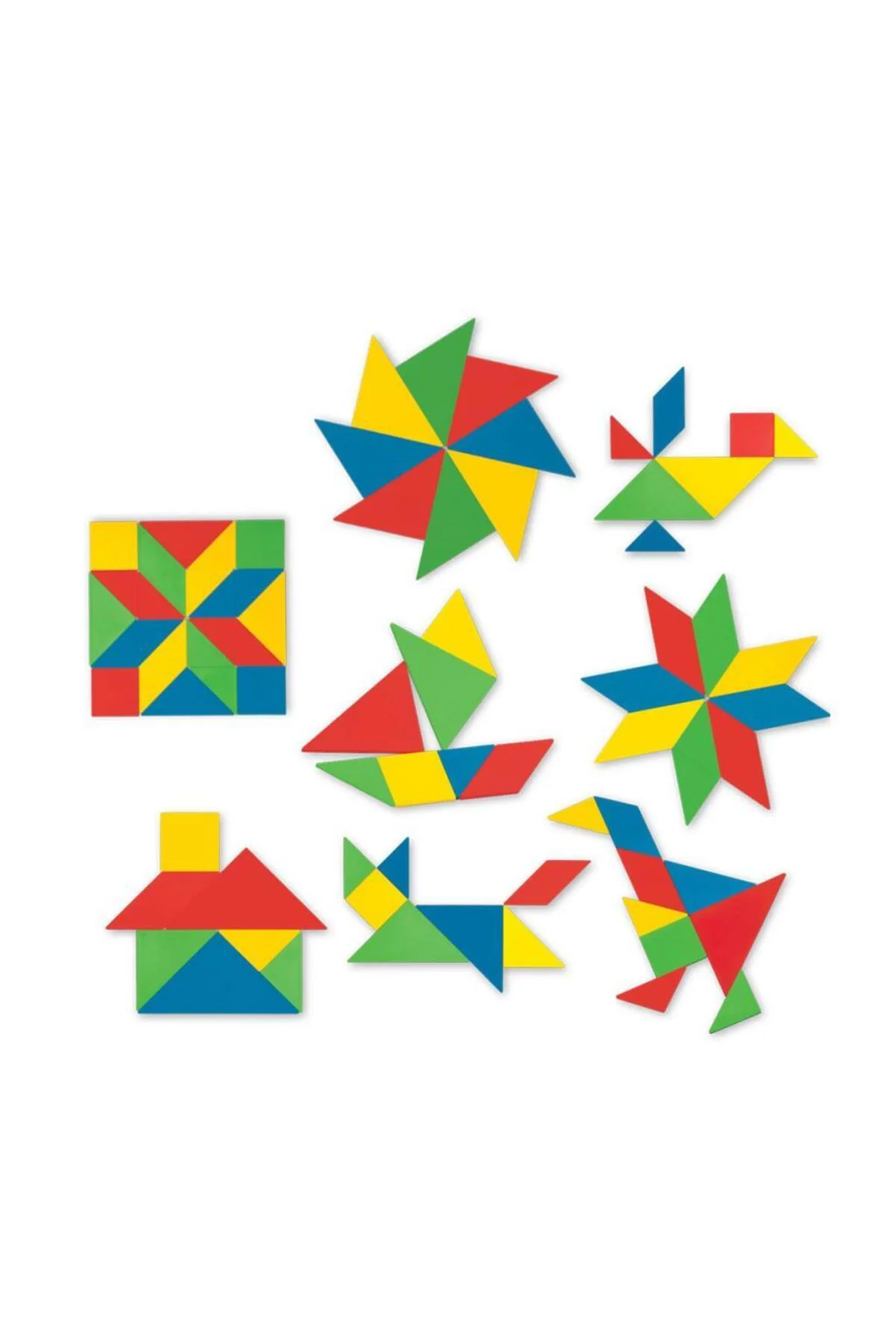 03698 Tangram 28 Parça -Dede/Bay Her Telden/ Bay Her Telden