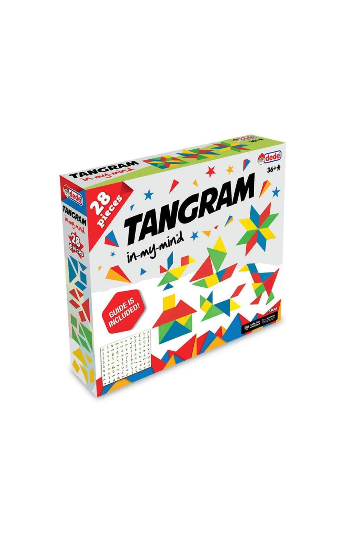 03698 Tangram 28 Parça -Dede/Bay Her Telden/ Bay Her Telden