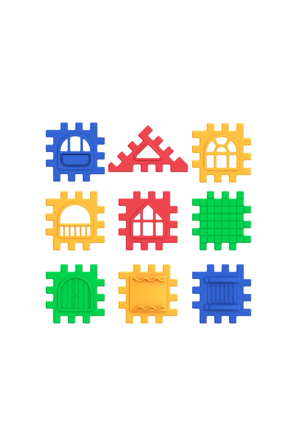 03702 Puzzle City 64 Parça
