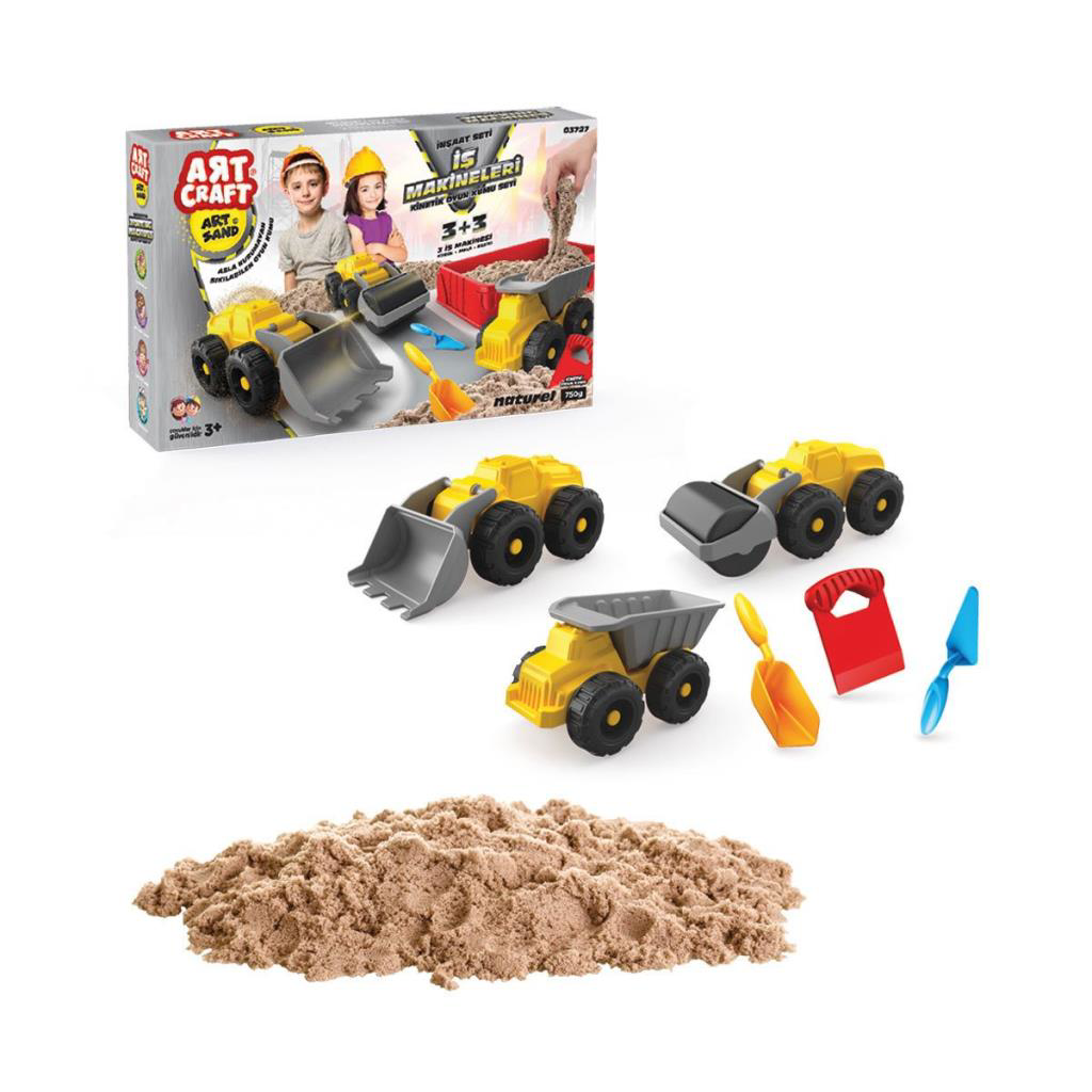 03727 İş Makineleri Kum Seti 750 gr -