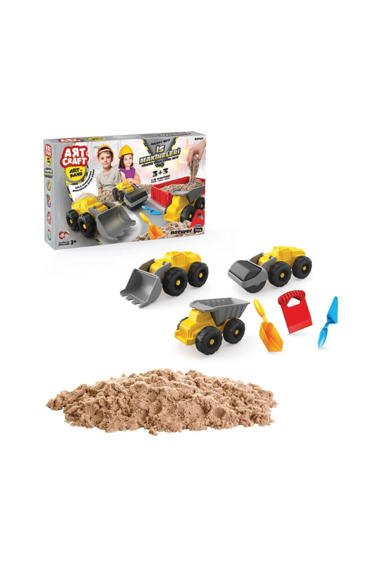 03727 İş Makineleri Kum Seti 750 gr