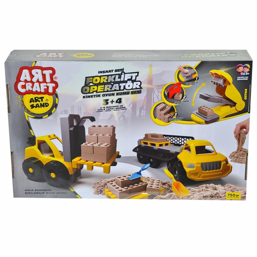 03744 ARTSTAND FORLİFT OPERATÖR KUM SET 03744 ARTSTAND FORLİFT OPERATÖR KUM SET