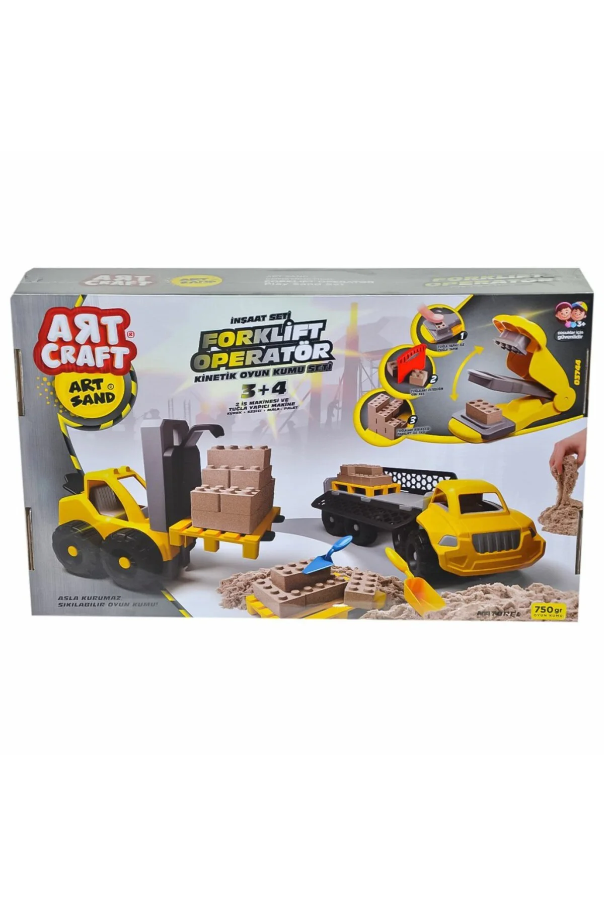 03744 ARTSTAND FORLİFT OPERATÖR KUM SET