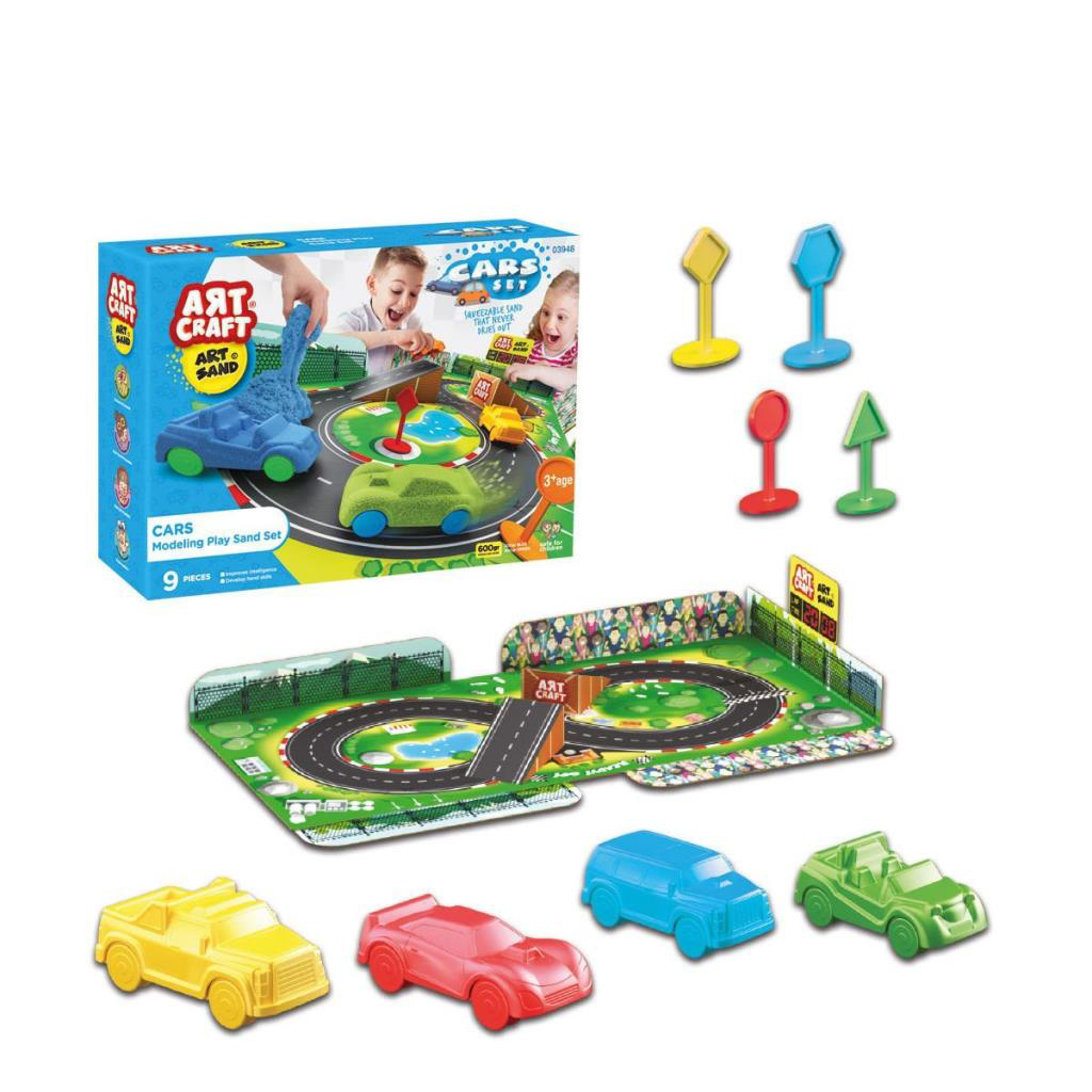 03948 Artsand Arabalar Kum Seti 600 gr -Fentoys 03948 Artsand Arabalar Kum Seti 600 gr -Fentoys