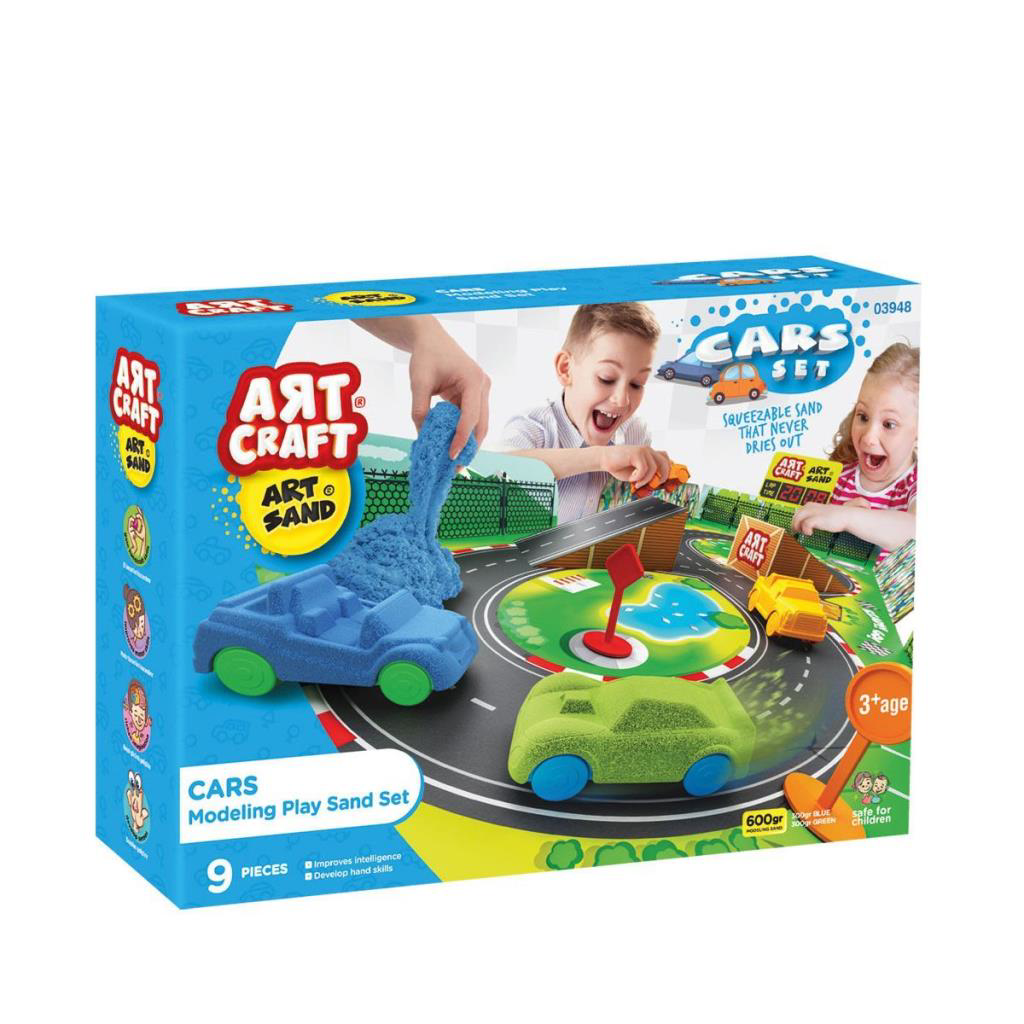 03948 Artsand Arabalar Kum Seti 600 gr -Fentoys 03948 Artsand Arabalar Kum Seti 600 gr -Fentoys