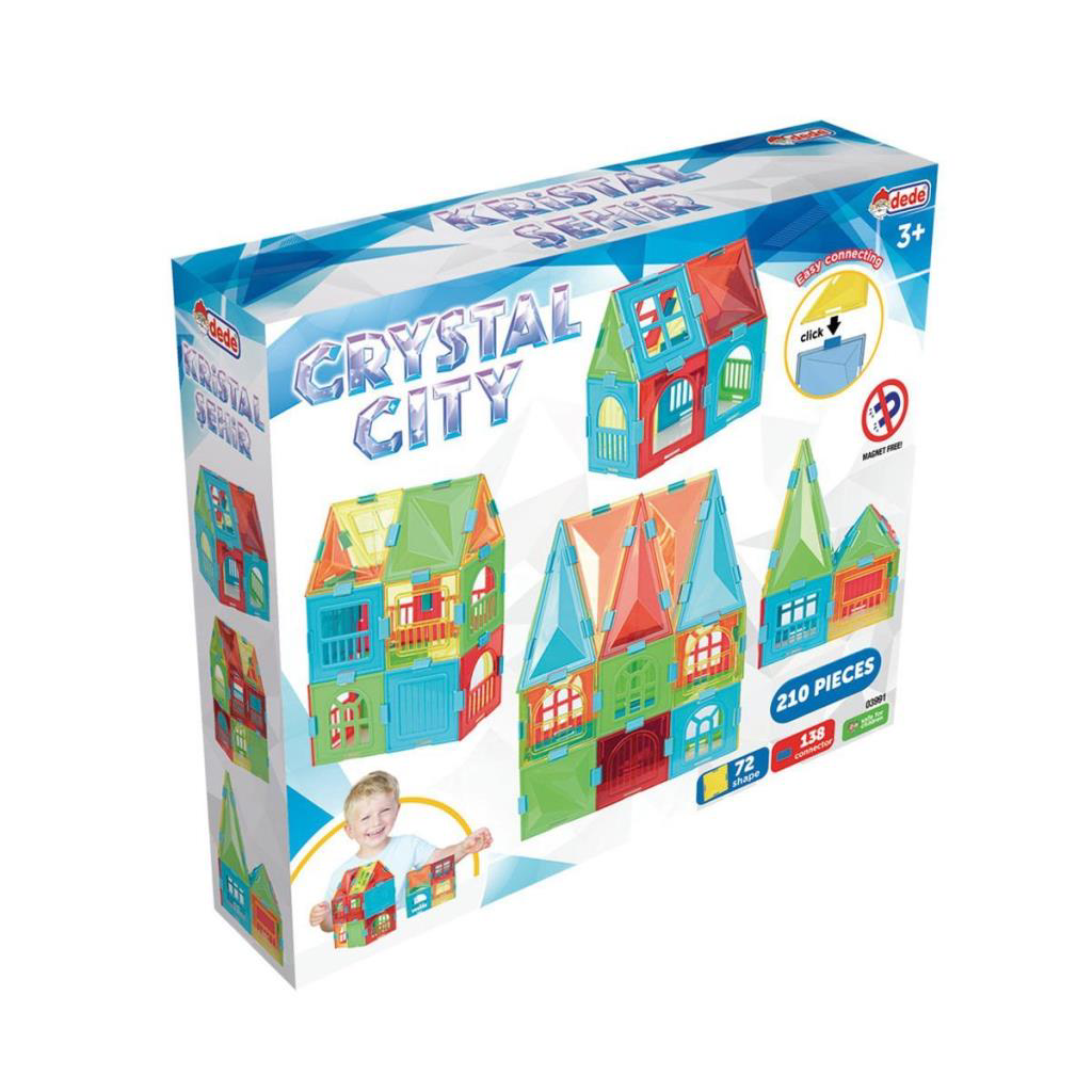 03991  Kristal Şehir 210 Parça -