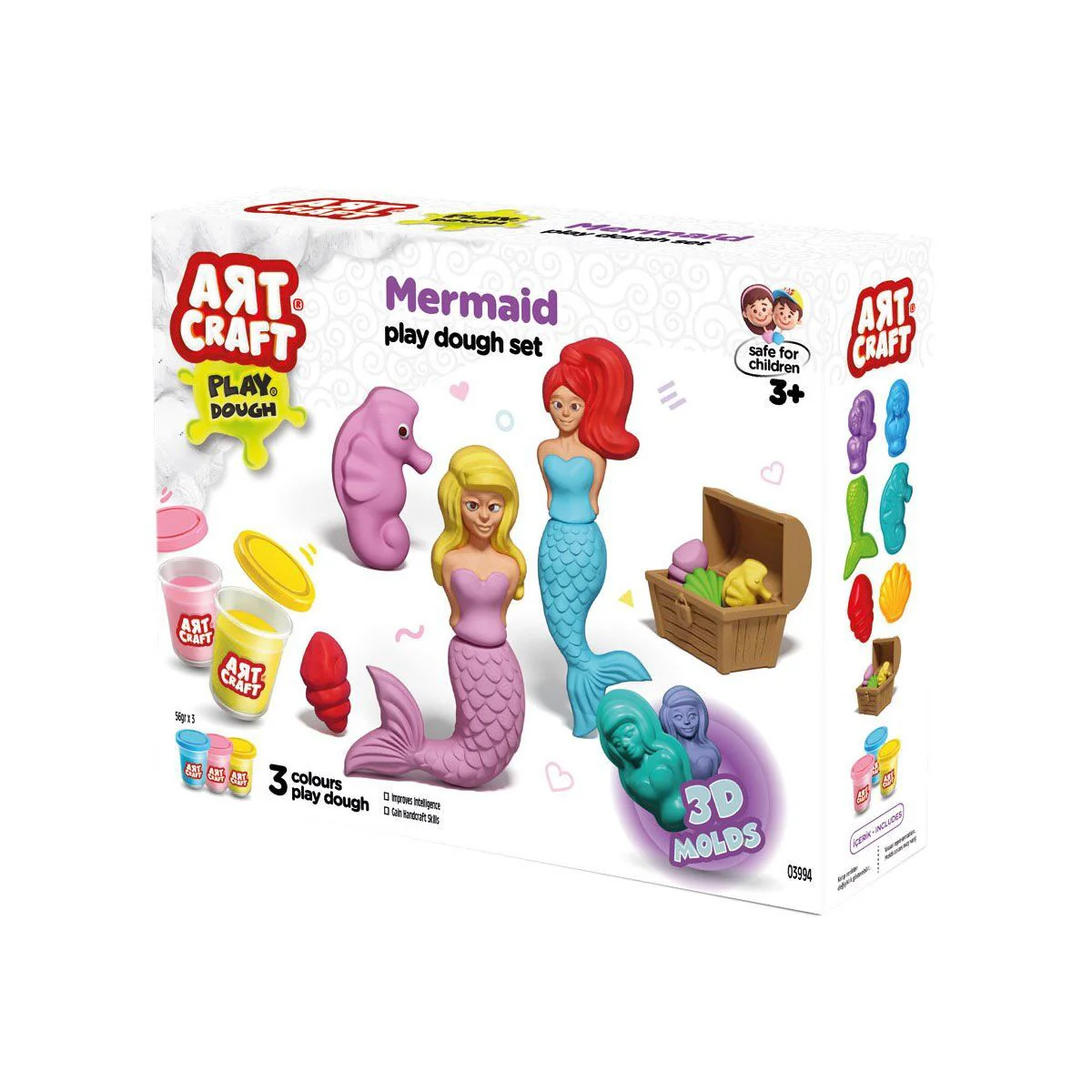 03994 Art Craft Deniz Kızı Hamur Set 168 Gr -Fent Fiyatı, Yorumları ve Özellikleri