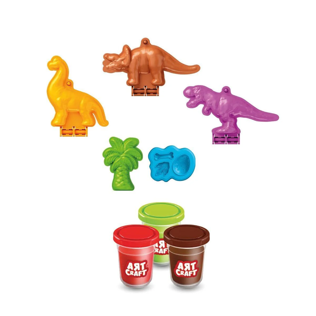 03996 Art Craft Dinozorlar Hamur Set 168 Gr -Fent Fiyatı, Yorumları ve Özellikleri