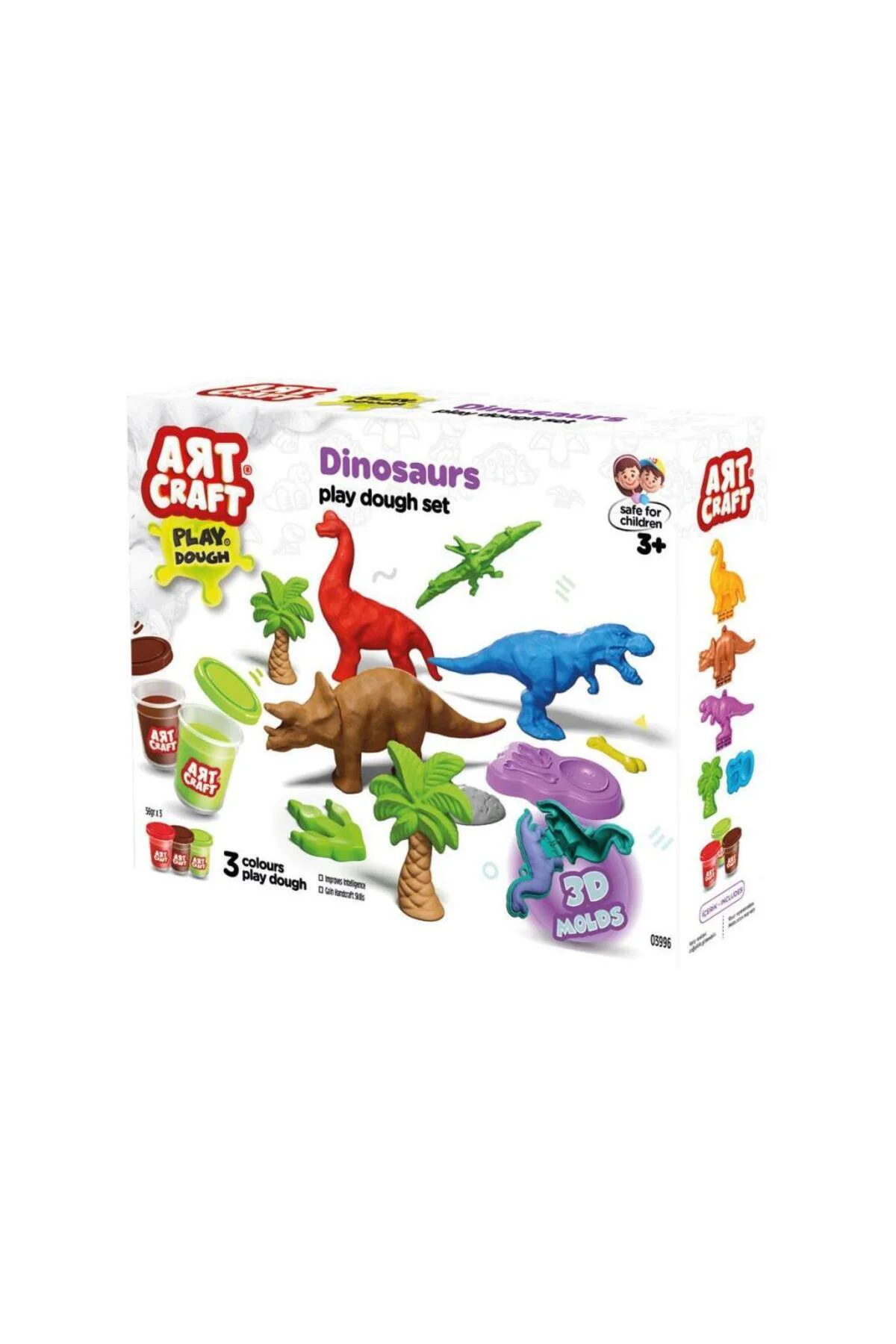 03996 Art Craft Dinozorlar Hamur Set 168 Gr -Fentoys/ Bay Her Tel 03996 Art Craft Dinozorlar Hamur Set 168 Gr -Fentoys/ Bay Her Tel